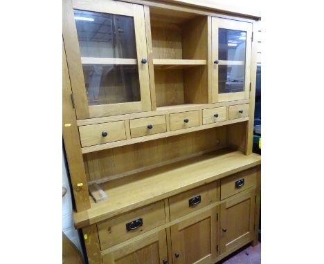 Modern light oak dresser