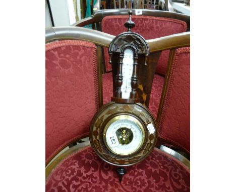 Banjo wall barometer