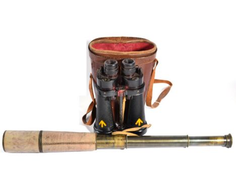 A Pair of Second World War Naval 7x CF41 Binoculars by Barr & Stroud, Glasgow & London, to Admiralty Pattern 1900A, serial nu
