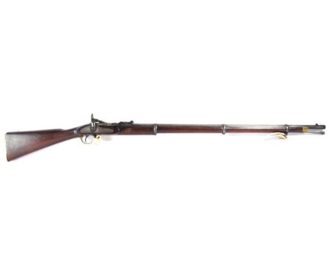 A Victorian Snider-Enfield Mark II **  Three Band Rifle to the 1st Battalion, 24th Regiment, .577 calibre, the 93cm barrel wi