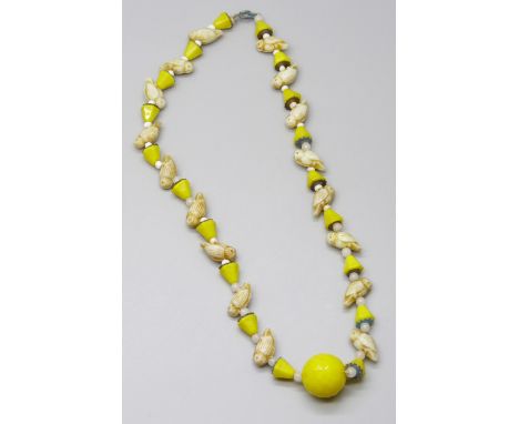 A vintage bird necklace 