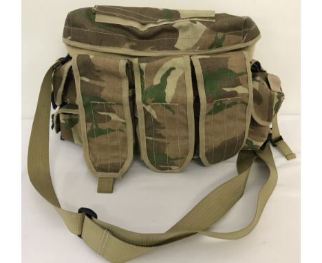 A British Army 2008 Hybrid battle bag, complete with shoulder strap, in as new condition.PECOC ammunition bag with Multi-Terr