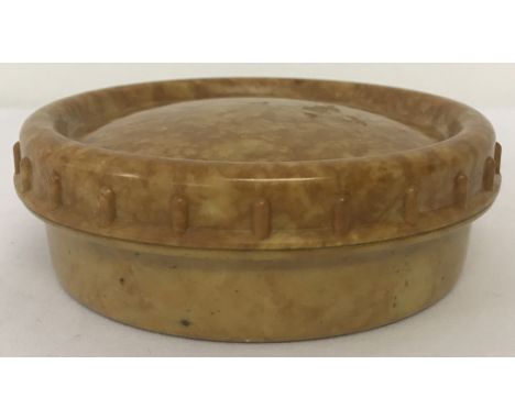 WW2 Style German Army  Bakelite screw top butter/fat dish.A part of the German soldiers personal kit issue.