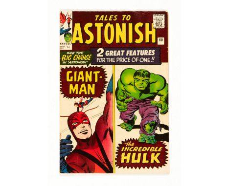 Tales To Astonish 60 (1964) Biro 'KH 1964' written to first four interior page top margins [vg/fn]. No Reserve