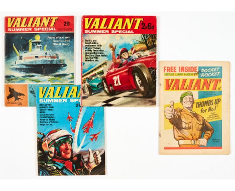 Valiant 1 (1962). Starring Captain Hurricane, The Steel Claw and The Nutts [vg+]. With Valiant Summer Special (1966-68) 1 [vg