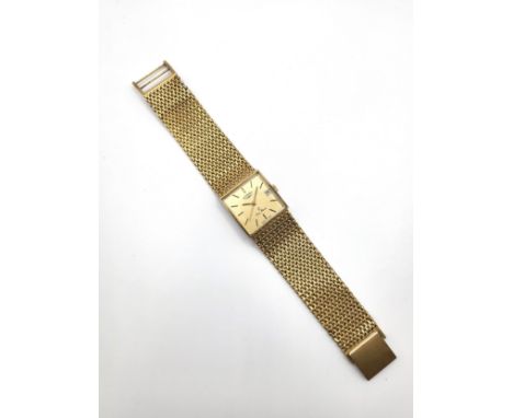 A vintage gold plated gentlemen's Rotary 'San Marco' date just watch 