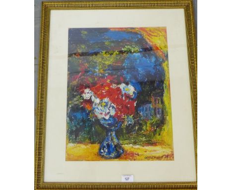 A framed W. Mactaggart print, 58 x 67cm