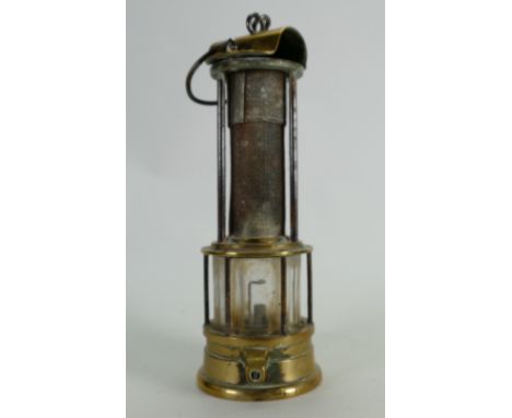 Joseph Cooke Clanny type miners lamp: