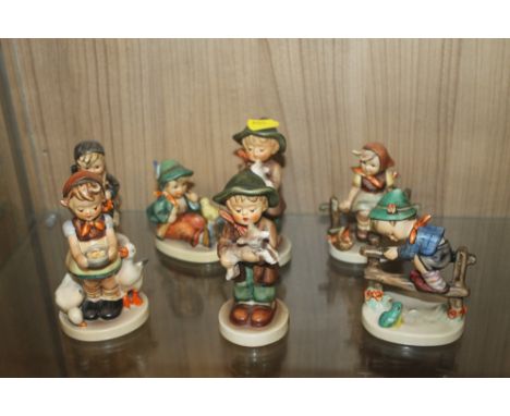 SEVEN GOEBEL FIGURES 