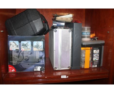 A QUANTITY OF CASED TOOLS ETC