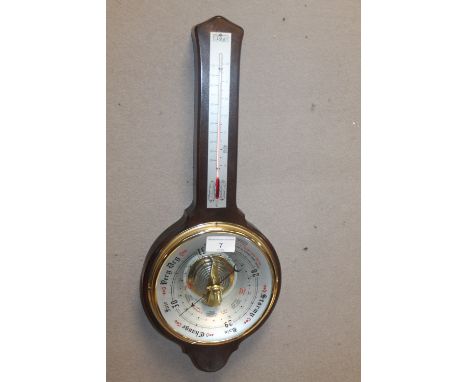 AN OAK BAROMETER