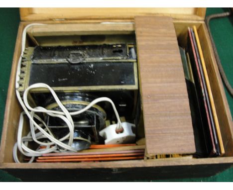 A Magic Lantern and slides