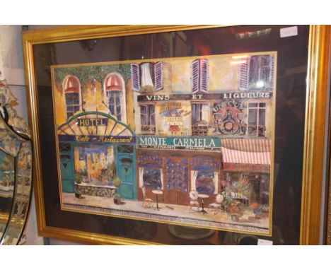 Daniel Gerr (b. 1957): a hand-signed limited edition serigraph; together with Beverly Riordan (20th century): hand signed col