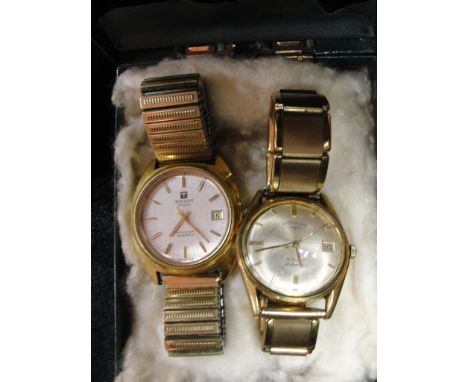 A gentleman's Tissot quartz watch; together with a Rotary Auto wristwatch