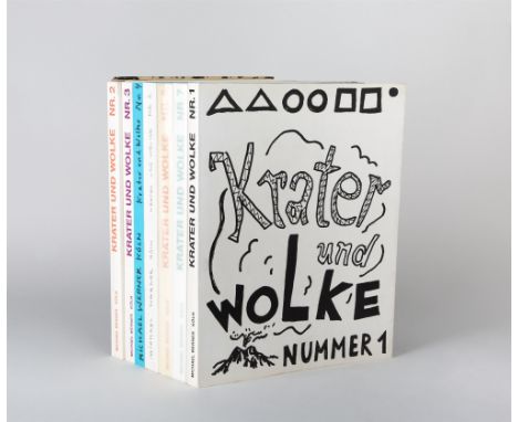 KRATER UND WOLKEHrsg. Ralf Winkler [d. i. A. R. Penck]. Nr. 1-7 (alles Erschienene). Köln: Galerie Michael Werner 1982-1990. 