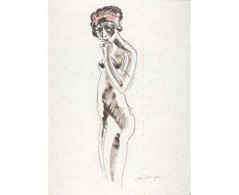 KEES VAN DONGENCHARLES BAUDELAIRE: Les fleurs du mal. Préface de Jean-Paul Sartre. Paris: Bievres 1967. 37,3 x 28 cm Mit 4 aq