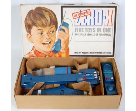 A 21st Century Toys 1970s boxed The Fabulous 0X, five toys in one space vehicle, appears as issued in the original card box, 