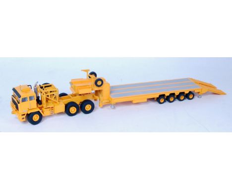 A Chris Muller Models of Germany 1/50 scale factory built white metal desert combination group comprising of a MOL 7066 heavy