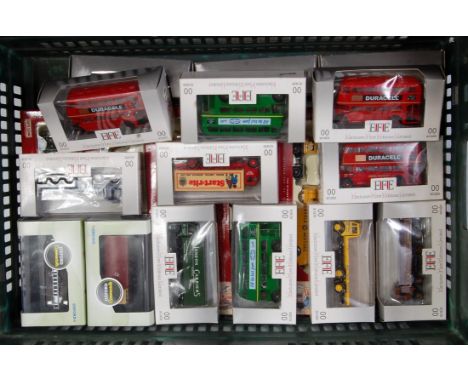 One tray containing a quantity of various boxed as issued EFE, Oxford Diecast, and Days Gone 00 scale diecasts to include pub