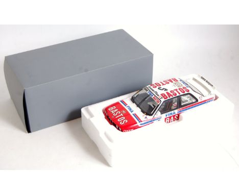 A Minichamps 1/18 scale model of a Bigazzi Spar 24-hour 1992 race winner, model of a BMW mobile tradition M3 appears as issue