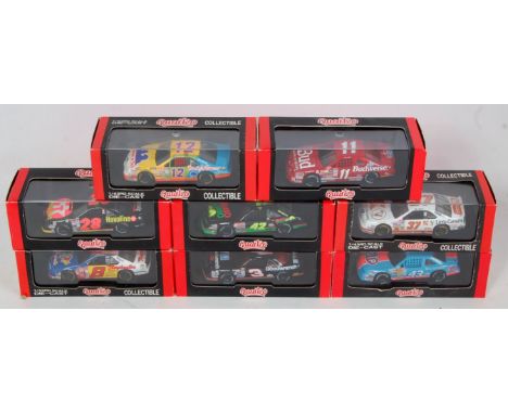 Eight various boxed Quartzo 1/43 scale American High Speed and Stock Car Racing diecast group, to include a Dale Earnhardt Ch