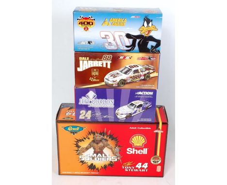 11 various boxed 1/24 and 1/18 Revell and Action Racing Collectables Nascar diecast group to include a Dale Jarrett UPS 1/24 