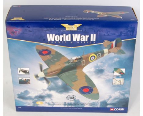 A Corgi Aviation Archive No. AA33903 1/32 scale model of a Supermarine Spitfire Mk11A (Wing Cdr Douglas Bader), appears compl