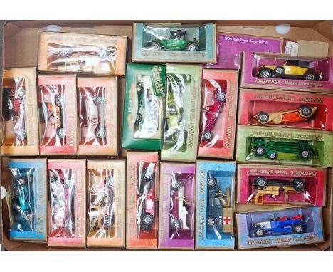 19 boxed Matchbox Models of Yesteryear and Lledo Days Gone commercial vehicles and saloons, all in original boxes to include 