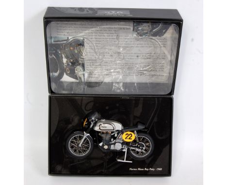 A Minichamps Classic Bike Series No. 26 1/12 scale model of a Ray Petty 1960 Norton Manx, appears as issued in the original p