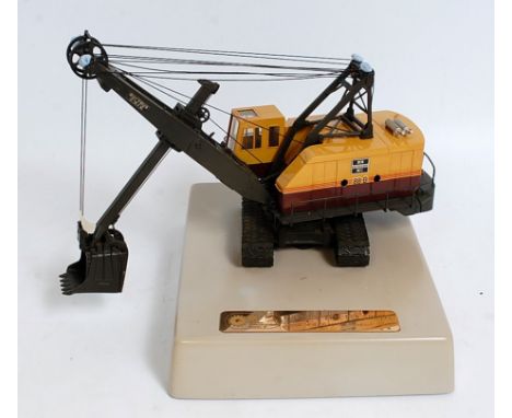 A Classic Construction Models (CCM) 1/48 scale brass factory built model of a Bucyrus Erie 88-B series 4 rope shovel, issued 