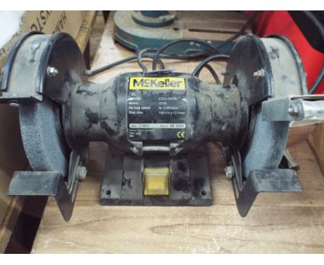 McKeller double bench grinder 