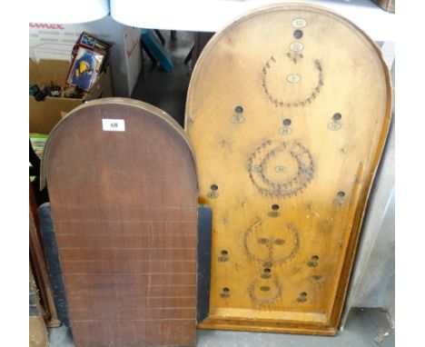 Bagatelle Game + Shove 1/2d board 