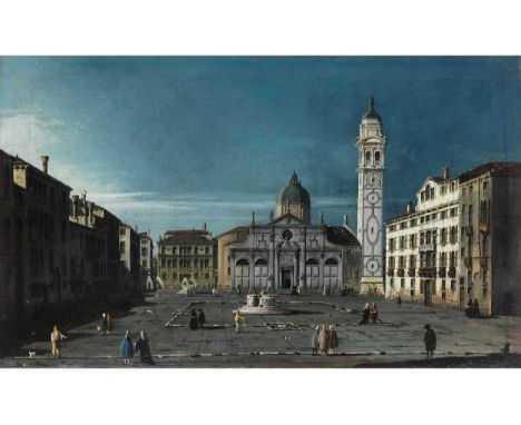 Meister von Lyon, tätig in Venedig in der Mitte des 18. JahrhundertsDER CAMPO SANTA MARIA FORMOSA IN VENEDIGÖl auf Leinwand.2