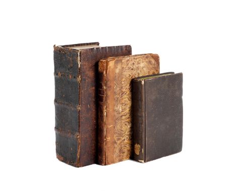 Konvolut bestehend aus drei Bänden1. Johannes Sambucus, Emblemata cum aliquot nummis antiqui operis, Christopher Plantin, Ant