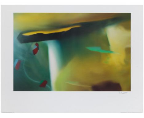 Gerhard Richter, geb. 1932 Dresden, lebt in KölnABSTRAKTES BILD, 1991 (NACH DEM GLEICHNAMIGEN GEMÄLDE VON 1977)Farboffset auf