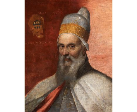 Venezianischer Meister des beginnenden 17. JahrhundertsPORTRAIT DES DOGEN MARCANTONIO MEMMO (1536 – 1615)Öl auf Leinwand. Dou