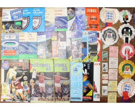 Football: A collection of assorted football programmes, 1960s to modern, together with a small collection of five tickets and