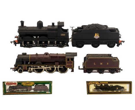 Palitoy - Mainline Railways Diecast OO Gauge Model 6100 Locomotive and Tender ' Royal Scott LMS Crimson ' ( Steam Sound ) Cat