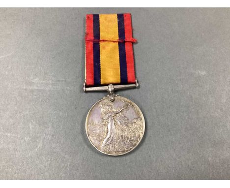 Boer War Queens Mediterranean Medal, awarded to 6650 PTE J Reynolds Yorks LI medal roll 1st February 1902 of 3rd Battalion Ki