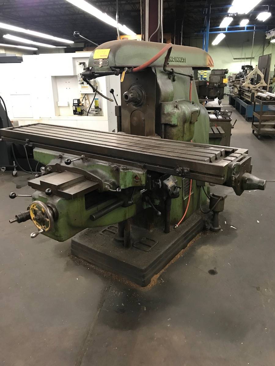 CINCINNATI 4 Horizontal Milling Machine Dial Type w/ Dual Control 16