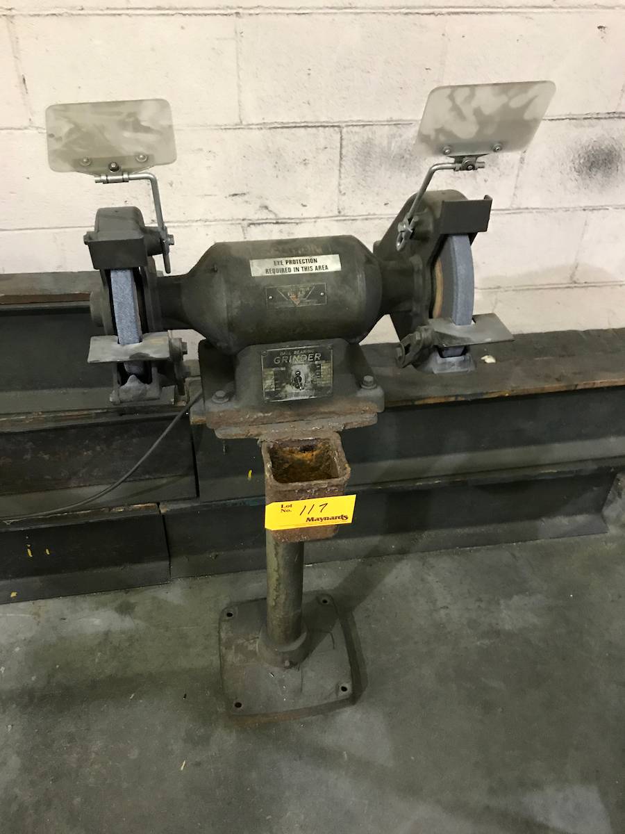 MILLER FALLS TOOLS 10” Ball Bearing Grinder 1HP, 115/230V, 12/6A