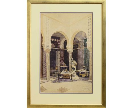 JOHN KEPPIE RSA FRIBA JP (SCOTTISH 1862 - 1945) CAIROwatercolour on paper, signed and dated 1910mounted, framed and under gla