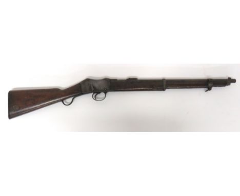 Obsolete Calibre Martini Henry Artillery Carbine .577/450, 20 1/2 inch barrel. &nbsp;Front block sight. &nbsp;Rear, small lad