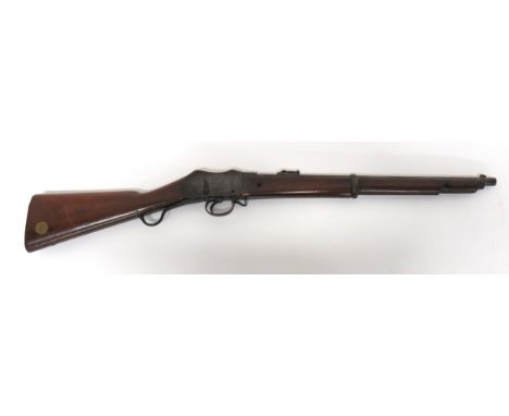 Obsolete Calibre Martini Artillery Carbine .577/450, 21 inch barrel. &nbsp;Front blade sight and rear ladder sight. &nbsp;Fla