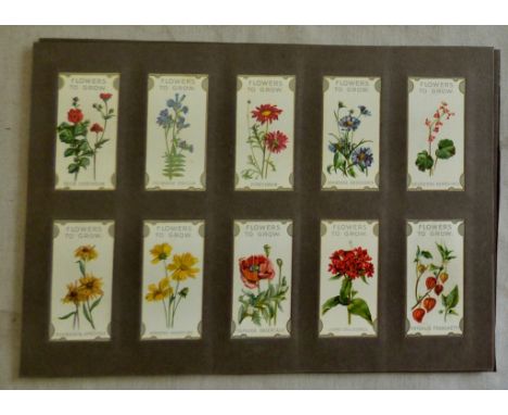 R J Lea Ltd Flowers to Grow-The Best Perennials 1913 set 50/50 VG/EX