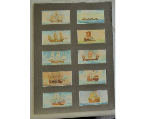 R J Lea Ltd The Evolution of the Royal Navy 1925 set 25/25 EX