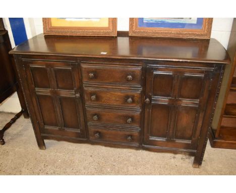 Dark Ercol elm sideboard 