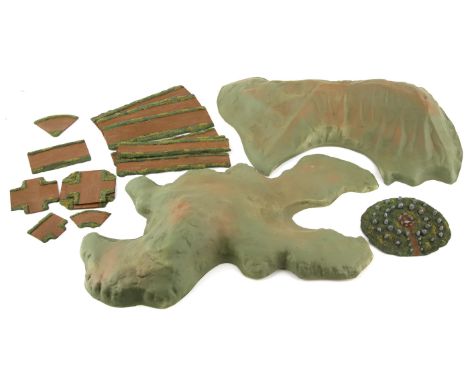 Tabletop gaming. Terrain / scenery for tabletop wargaming suitable for Warhammer / Warhammer 40,000 (40k), Dungeons and Drago