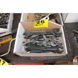 ASSORTED SMALL MACHINE WRENCHES