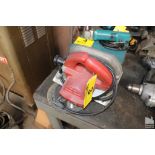 MILWAUKEE 6365 HEAVY DUTY 7.25" CIRCULAR SAW AND BLADES